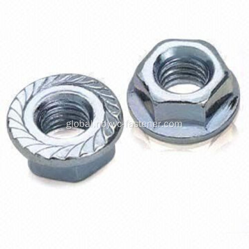 Serrated Flanged Nut SERRATED FACE NUT DIN Supplier